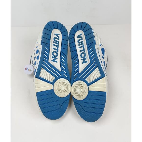 Size 6.5LV/7.5US - Louis Vuitton x Yayoi Kusama Trainer💙 RETAIL $1.4K! - Picture 8 of 10